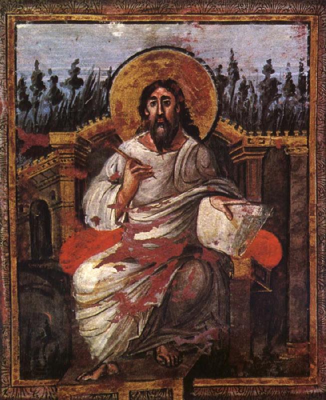 unknow artist The Saint Johannes, from the Kroningsevangeliarium